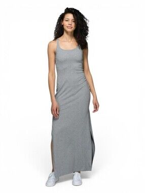 Lululemon Athletica Refresh Maxi Dress In Heathered Gray Sizs 6